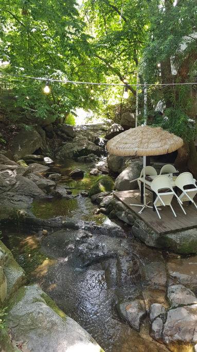 (4점) 경산시 와촌면 팔공산 계곡옆 백숙 맛집. '개울가식당' 작업 사진 4