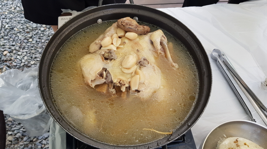 (4점) 경산시 와촌면 팔공산 계곡옆 백숙 맛집. '개울가식당' 작업 사진 7