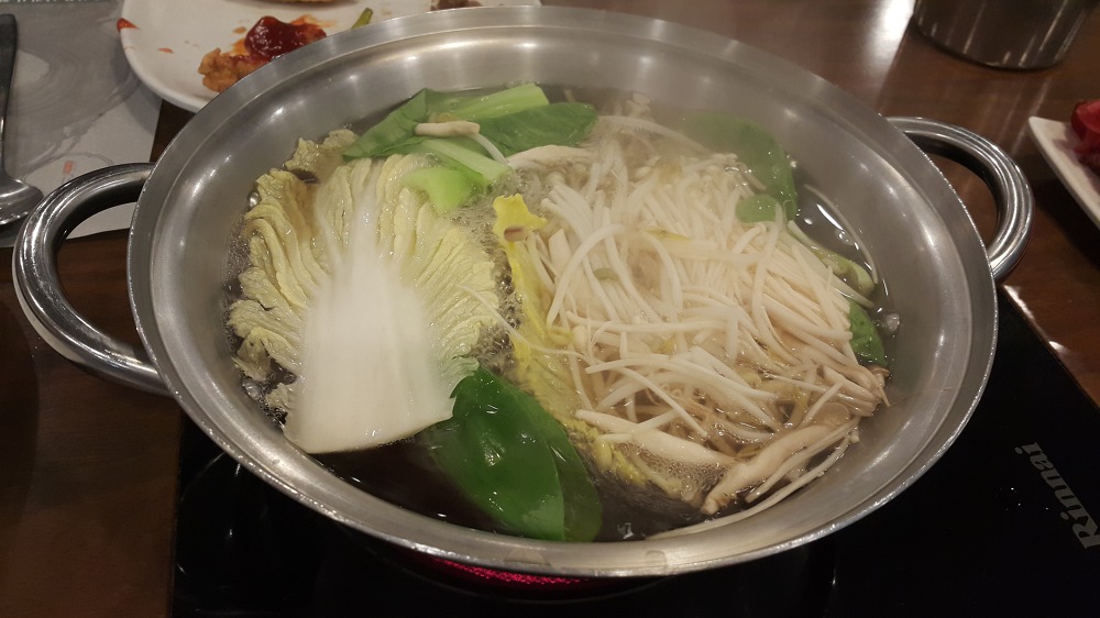 <대구 북구 칠곡3지구 \"다반55\"> 샤브샤브와 55가지 반찬. 기대도 안했는데 괜찮네요. 작업 사진 19