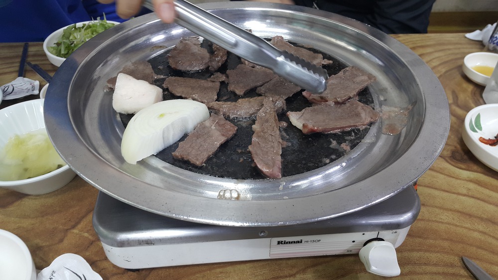 <경산 자인 \"밀양식육식당\"> 소고기 구워먹고 된장찌개까지~ 작업 사진 5