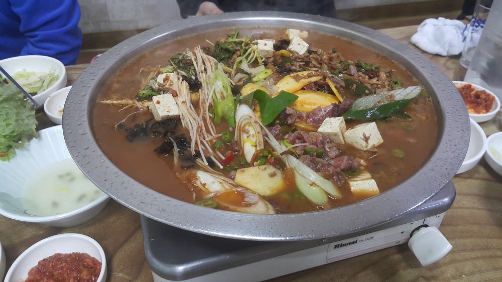 <경산 자인 \"밀양식육식당\"> 소고기 구워먹고 된장찌개까지~ 작업 사진 10