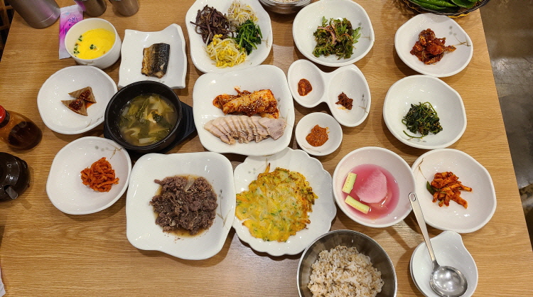 (5점) 전남 순천시 덕월동 보리밥 정식 맛집 '벽오동' 작업 사진 4
