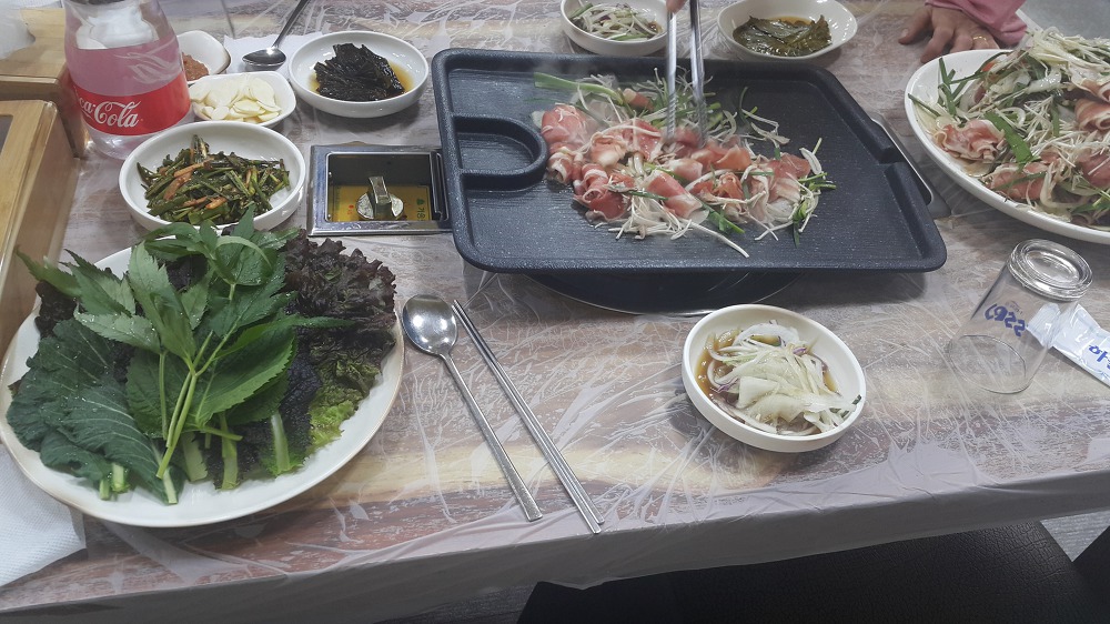 <대구 달서구 송현동 \"천연애\"> 앞산순환도로 라인에 있는 오리불고기집 작업 사진 7