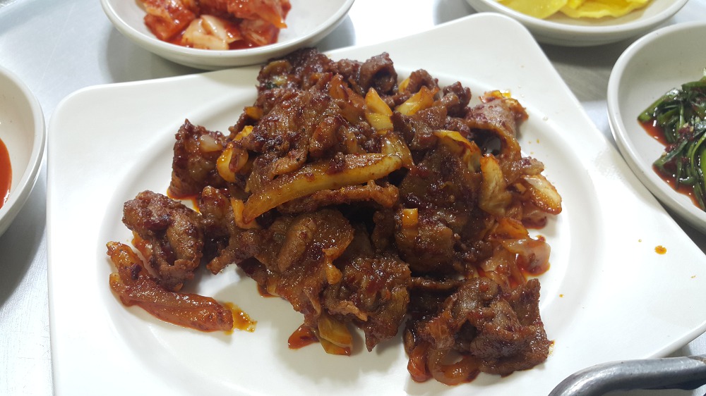 <대구보건대 / 대구과학대 맛집 \"해바라기밥집\"> 학교다닐 때 먹던 그리운 제육볶음 작업 사진 7