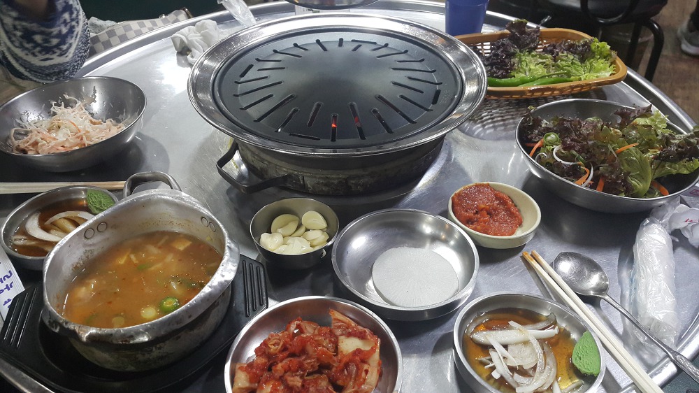 <경산 하양 \"옥돌막창\"> 이 집은 고기 먹으러 오는게 아니라 김치말이국수 먹으러 온다고요? 작업 사진 4
