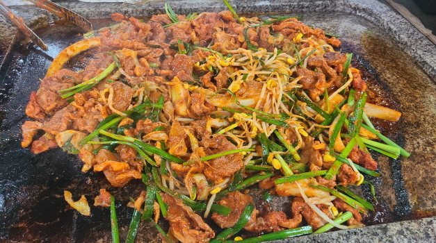 (4점) 칠곡군 동명면 오리 장작 불고기 맛집. '고향의봄' 작업 사진 8