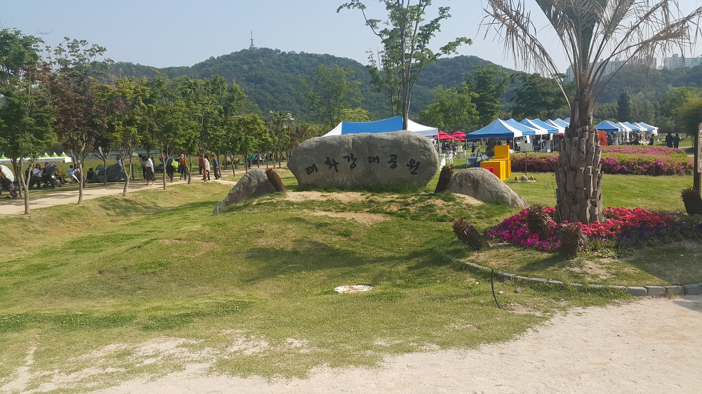 <울산 "태화강대공원"> 2018 태화강봄꽃축제. 십리대숲 걷기. 작업 사진 5