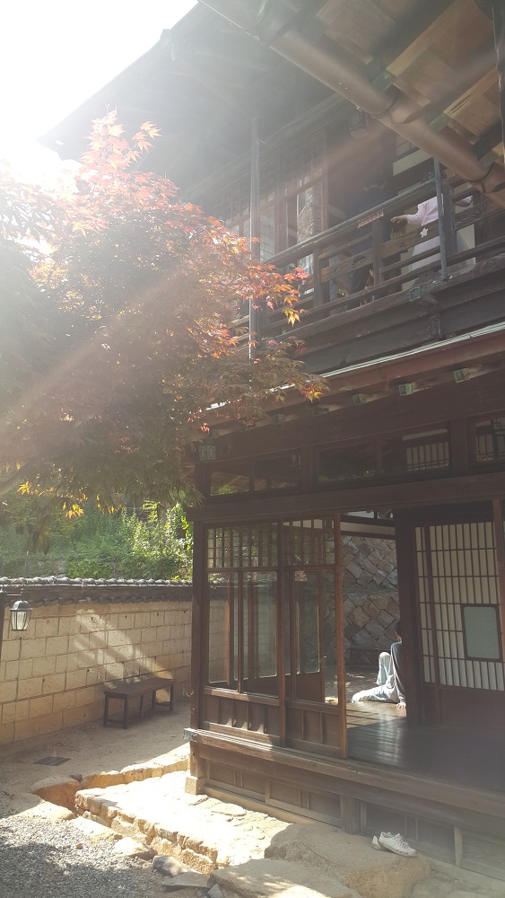 <부산 "문화공감 수정"> 옛 일본식 가옥 카페. 정란각. 작업 사진 8