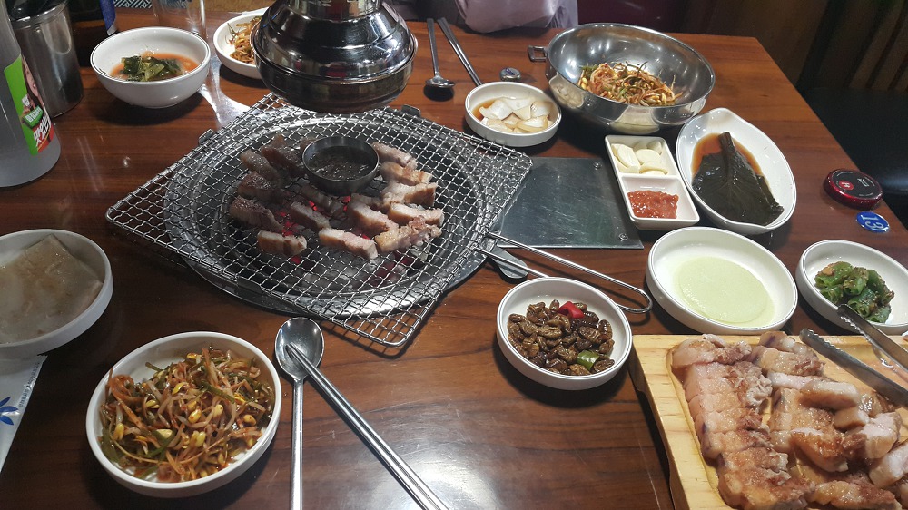 <대구 수성구 황금동 \"흑돈의 반란\"> 황금네거리 근처 제주오겹살과 흑돼지찌개 작업 사진 5