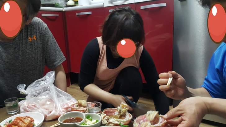 <울릉도 3박 4일 1부> 울릉도에서 먹은 맛있는 밥과 방파제앞 낚시. 면민 체육대회 참가. 작업 사진 7