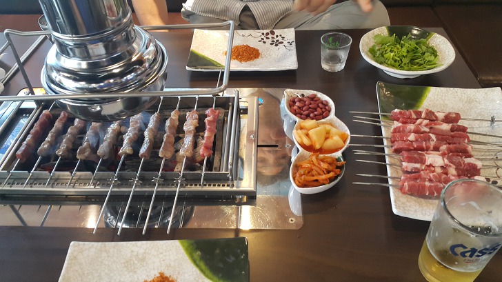 <수원 권선구 금곡동 \"진미양꼬치\"> 고급양갈비는 부드럽고 진짜 맛있네요. 작업 사진 4