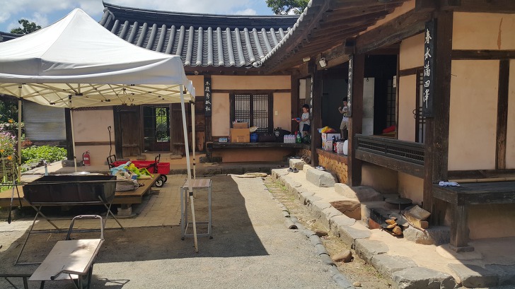 <아산 외암리민속마을> 계모임 / 외암마을 참판댁 작업 사진 13