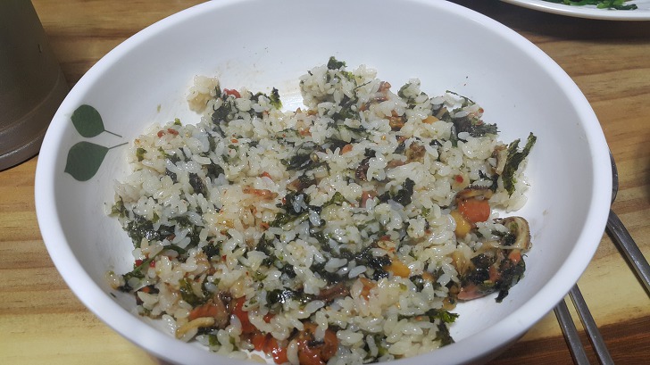 <울릉도 도동 \"보배식당\"> 울릉도 도동 홍합밥 전문식당 작업 사진 7