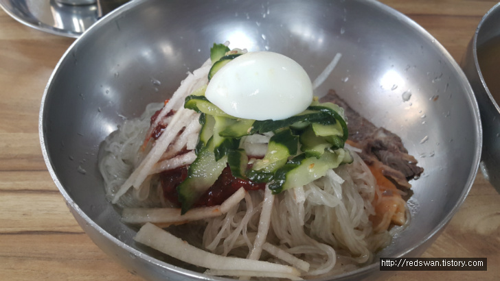 <포항 상원동 \"로타리냉면\"> 특이한 육수향이 나는 물냉면 작업 사진 6