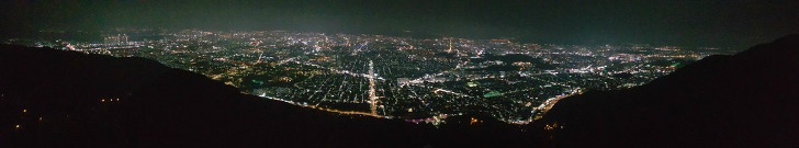 <대구 앞산 야간 등산> 안지랑골체육공원, 안일사, 앞산전망대 코스 작업 사진 9