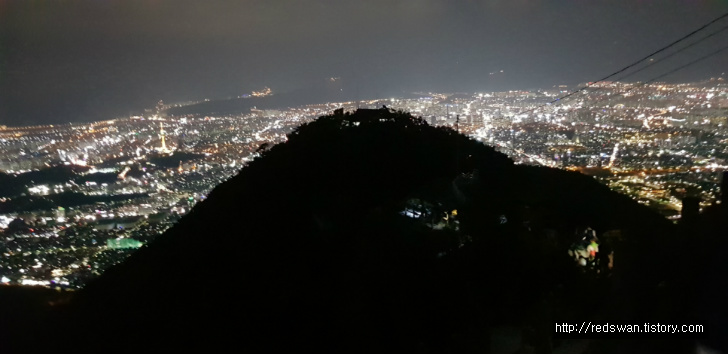 <대구 앞산 야간산행 \"청산유희\"> 왕굴코스 작업 사진 13