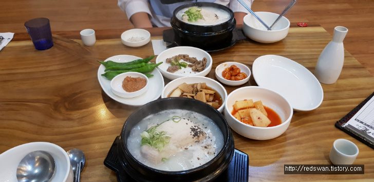 <대구 동구 신서동 \"고산정삼계탕\"> 대구 삼계탕 맛집 작업 사진 4
