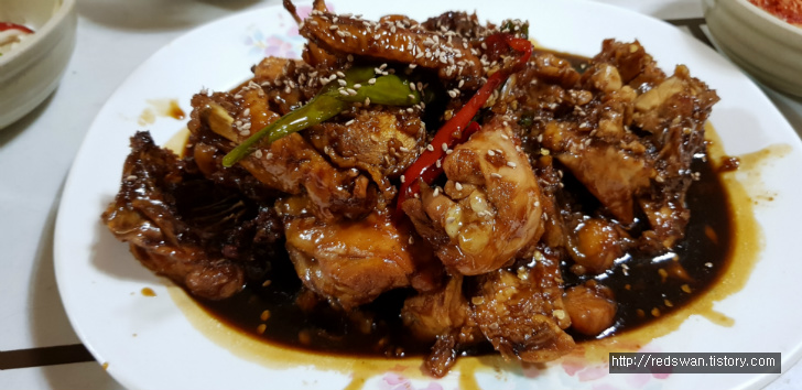<대구 남구 대명동 \"대덕식당\"> 앞산 등산마치고 옛날간장찜닭 작업 사진 4