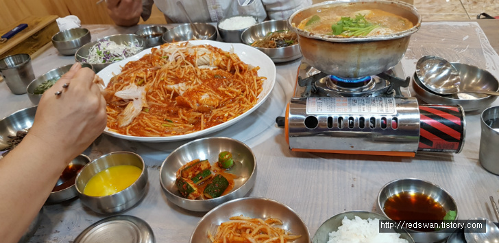 <경산 진량 \"임가네해물촌\"> 매콤한 가오리찜과 동태탕 작업 사진 5