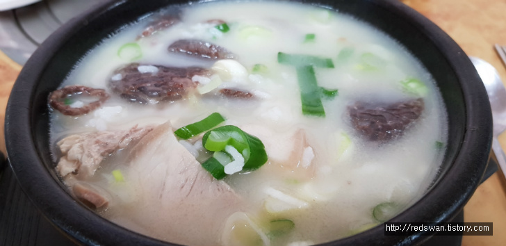 대구 수성구 지산동 속풀이소머리곰탕. 순대국밥 먹으러 왔는데 먹을만합니다. 작업 사진 4