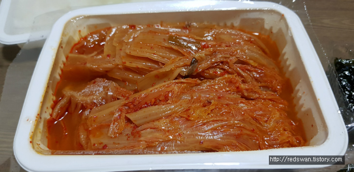 대구 배달음식 동성로 김치찜. 배달의민족 후기. 작업 사진 2