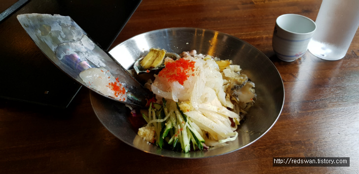 대구 수성구 황금역근처 일식전문점 쿡피쉬. 특모듬물회 맛나네요. 작업 사진 2