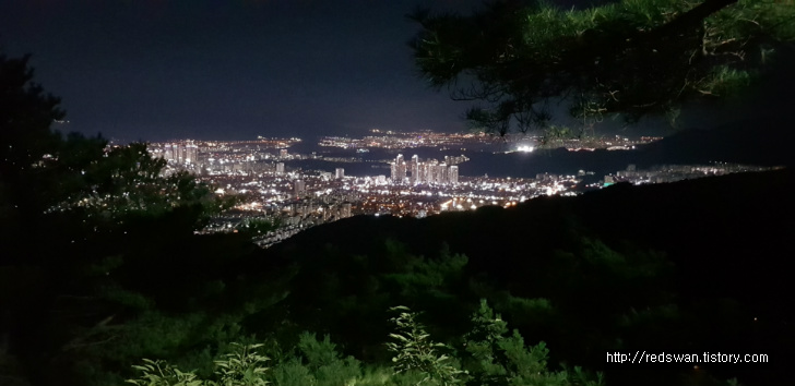 대구 앞산 전망대 저녁 그리고 야경사진 모음. 작업 사진 4