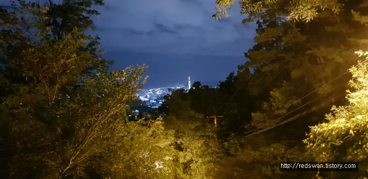 대구 앞산 전망대 저녁 그리고 야경사진 모음. 작업 사진 8