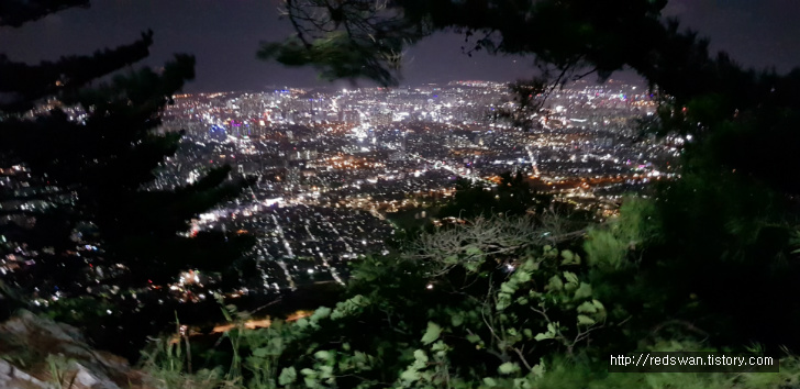 대구 앞산 전망대 저녁 그리고 야경사진 모음. 작업 사진 10