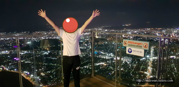 대구 앞산 전망대 저녁 그리고 야경사진 모음. 작업 사진 12