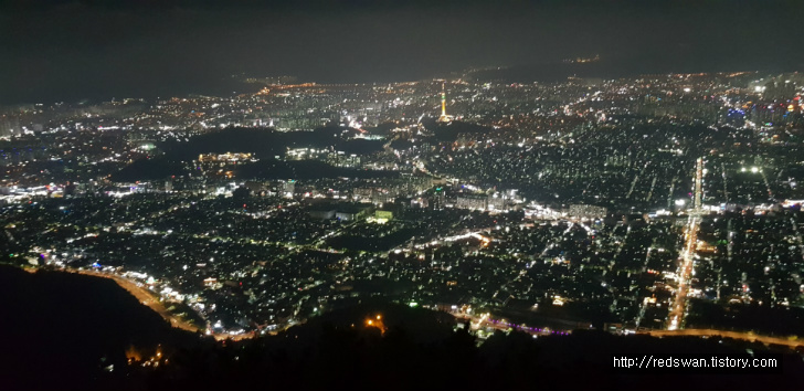 대구 앞산 전망대 저녁 그리고 야경사진 모음. 작업 사진 22