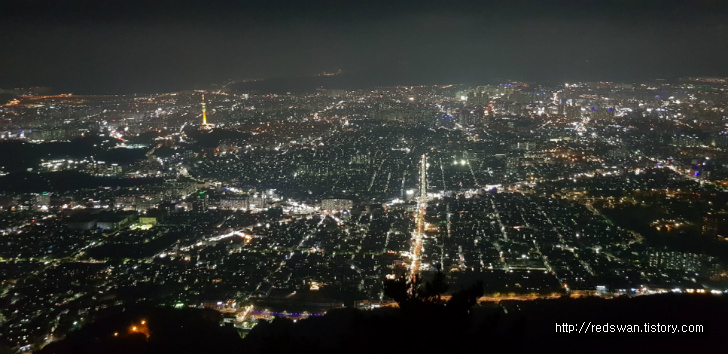 대구 앞산 전망대 저녁 그리고 야경사진 모음. 작업 사진 24