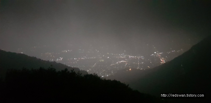 대구 앞산 전망대 저녁 그리고 야경사진 모음. 작업 사진 25