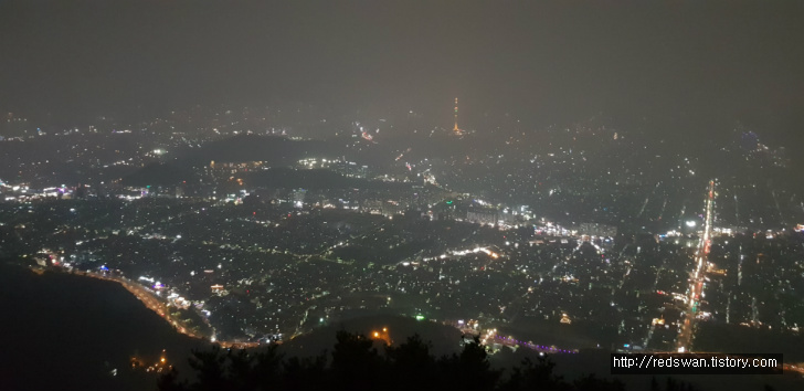 대구 앞산 전망대 저녁 그리고 야경사진 모음. 작업 사진 27