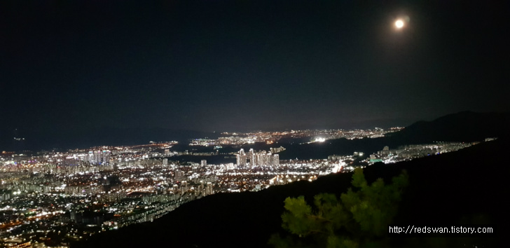 대구 앞산 전망대 저녁 그리고 야경사진 모음. 작업 사진 28