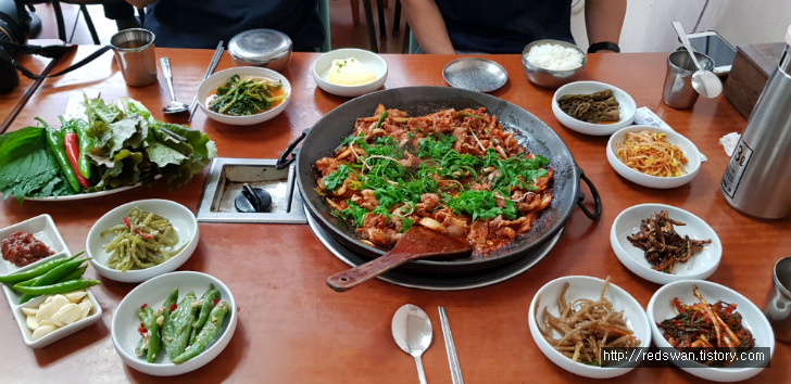 영천 야사동 두루치기 맛집 춘천닭갈비 작업 사진 4