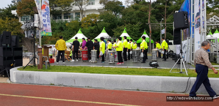 영천문화예술제 조선통신사와 마상재. 마상무예와 검술 멋지네요. 작업 사진 2