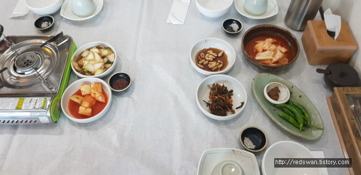 경산 옥곡동 산들다움. 구수한 누룽지닭백숙으로 몸 보신 작업 사진 5