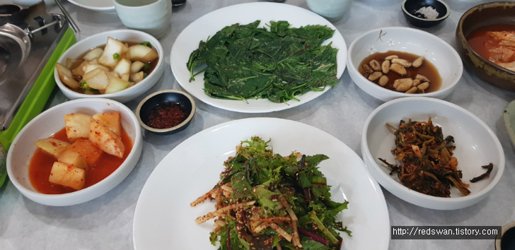 경산 옥곡동 산들다움. 구수한 누룽지닭백숙으로 몸 보신 작업 사진 6