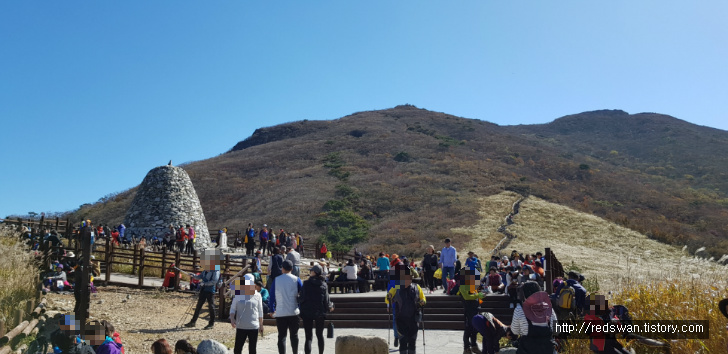 울주 간월산(신불산) 억새공원 산행 후기. 작업 사진 10