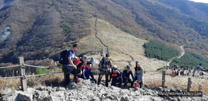 울주 간월산(신불산) 억새공원 산행 후기. 작업 사진 18