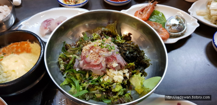 부산 수영구 민락동 새바다횟집. 광안리 불꽃축제 보면서 회 먹기. 작업 사진 6