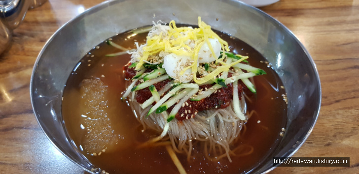부산 서면 개금밀면. 아침겸 점심은 밀면으로 작업 사진 5