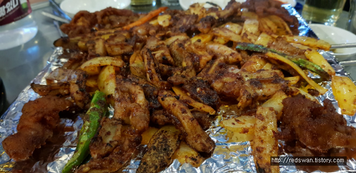 대구 중구 삼덕동 온달포장. 대구시내 술 한잔하기 좋은 꼼장어 맛집 작업 사진 4