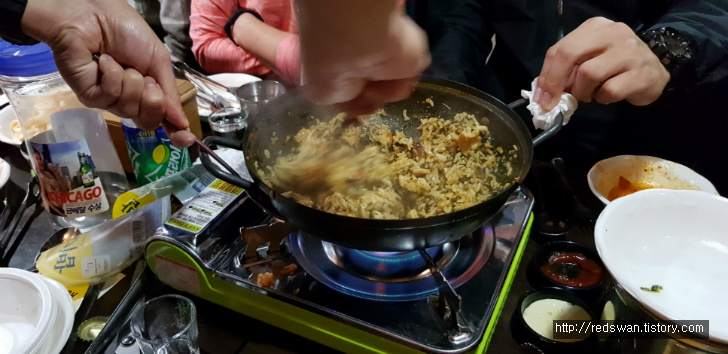 대구 안지랑 핸즈치킨. 닭도리탕도 세트메뉴도 똥집튀김도 맛있네요. 작업 사진 4
