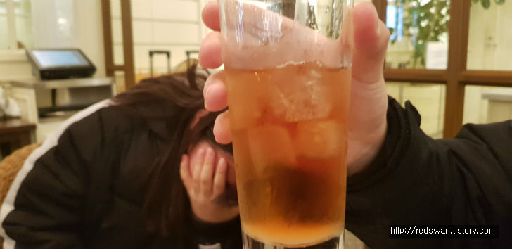 케이크가 맛있는 오사카 다이마루 백화점내의 카페 하브스. 작업 사진 17