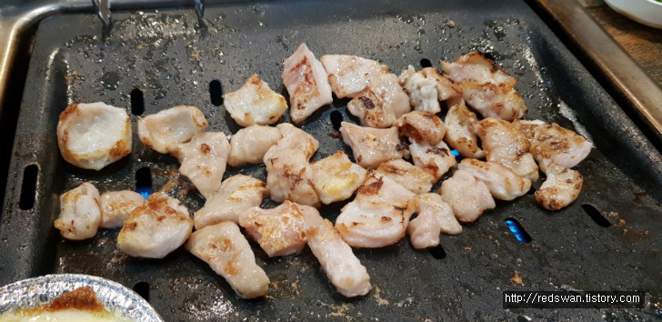 별점 5/5점. 안지랑 대박곱창막창. 염통 맛이 기가 막힘. 작업 사진 5