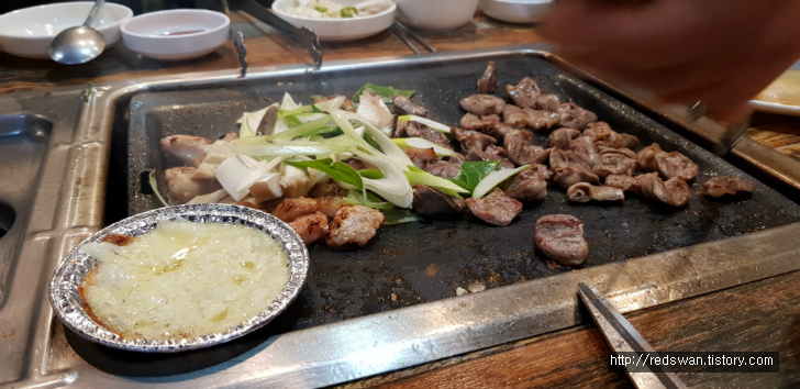 별점 5/5점. 안지랑 대박곱창막창. 염통 맛이 기가 막힘. 작업 사진 7