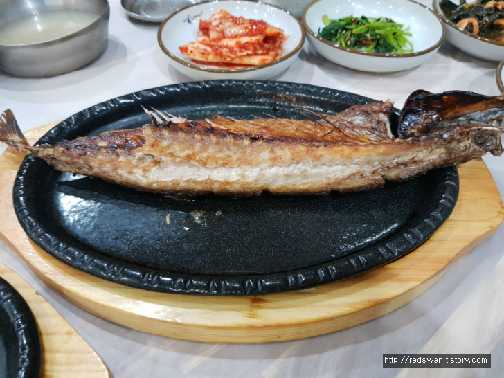 별점 4/5점. 경산 진량 하양. 집밥 생선구이 전문점 숟가락젓가락. 작업 사진 7