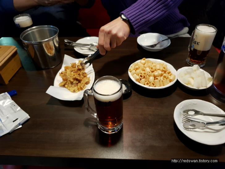 별점 5/5점. 안지랑 핸즈치킨. 닭도리탕 먹으러 다시 오다. 작업 사진 5
